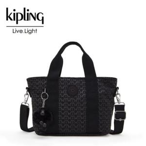 [키플링]토트백 민타 시그니처 엠보 KOABT06 SIEB