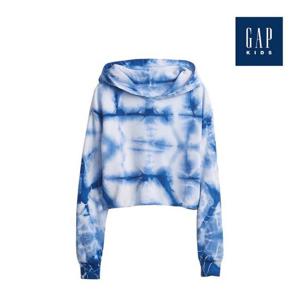 [갭키즈]크롭트 컷오프 후드 티셔츠(777879-01-9_BL)