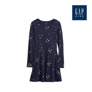 [갭키즈]스타 패턴 스케이터 원피스(725938-01-9_NY)