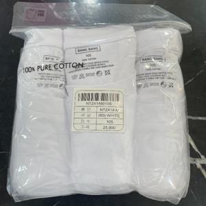 뱅뱅 동백01 3팩 면100% 이너 반팔 티셔츠 NTZ414