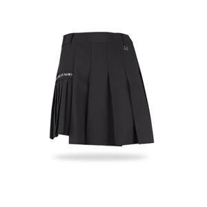 골피아 YD4S104W 여성 언발란스 플리츠 큐롯 스커트