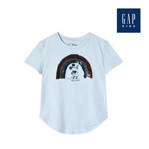 [갭키즈]캐릭터 레인보우 플리피 티셔츠(860853-00-9_LBU)