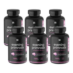 6개X  스포츠리서치  달맞이  꽃  오일  1300mg  120소프트젤