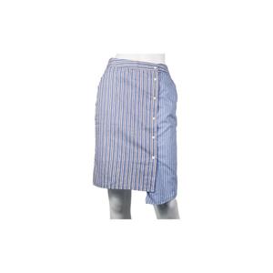 [카이아크만] 스트라이프 언발 버튼 스커트(KPBSK402W0_SK)