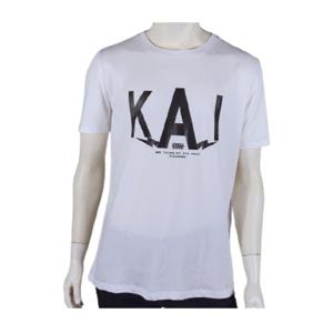 [카이아크만] KAI 번개로고 프린트 티셔츠(KPBTS589M0_WH)