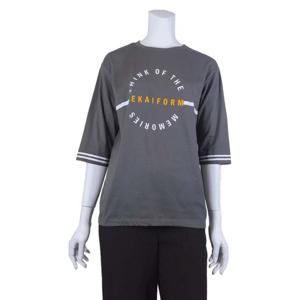 [카이아크만] 7부 소매 라인 티셔츠(KPBTS526W0_GY)