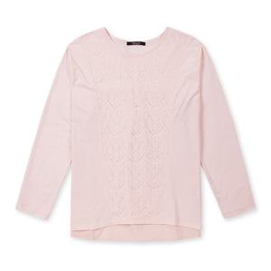 [잭앤질] 여성 앞판 레이스 티셔츠(32171TR507_PK)