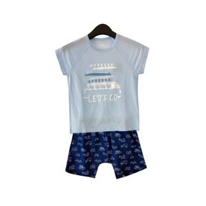 [헌트이너웨어] 아동 여름 면 실내복 세트(HILO726K1E_50)