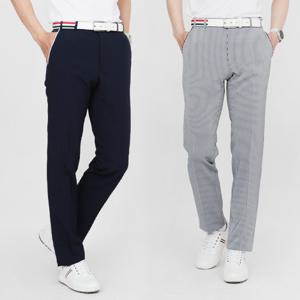 [BENEST] 베네스트 남성용 잔체크 골프 스판 긴바지 Model No_N2-3G054