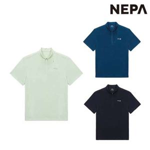 [네파]7K35411 남성 등산 캠핑 쿨링 여름 반팔 집업 티셔츠 프로스트