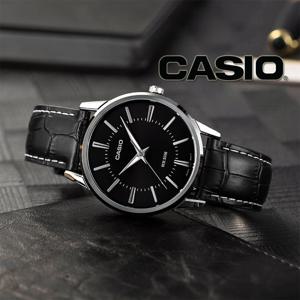 카시오 CASIO 남성 남자 패션 가죽 커플 손목시계 MTP-1303L-1A