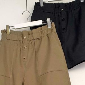 빅사이즈미시옷 307P721S 밴딩 의류 라인 절개 빅사이즈 반바지