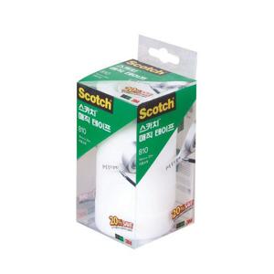 3M 스카치 매직테이프 810R-6 세이빙 팩 18x32m
