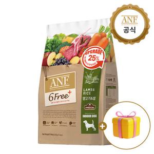 ANF 식스프리플러스 독 양고기&쌀 5.6kg+샘플사료 2개
