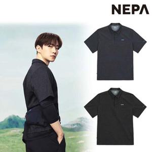 [네파]7K35236 남성 여름 등산 캠핑 트레킹 카라 아이스테크쉘V 지오 냉감 폴로 반팔 티셔츠