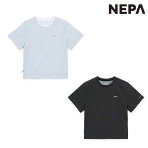 [네파]7K45338 여성 여름 등산 캠핑 여행 냉감 반팔 아이스테크쉘-V 지오 메쉬 라운드 티셔츠