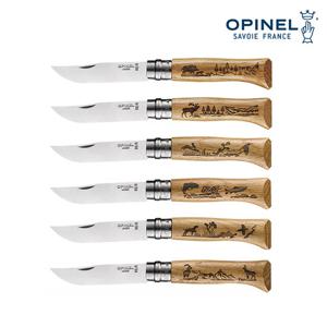 [오피넬] 클래식 NO.08 애니멀리아 - 폴딩나이프/캠핑나이프