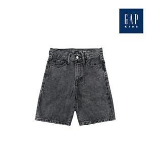 [갭키즈]5부 흑청 반바지(853026-00-9_BK)