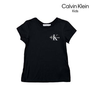 [캘빈클라인 키즈]체스트 모노그램 반팔티(1G01G00573BEH_BK)