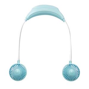 각도조절 가능한 넥밴드 선풍기 FB-NDF1 (블루) (1