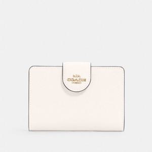 코치 미디엄 코너 지퍼 지갑 6390-IMCHK CHK