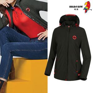 [마코] (여성)와펜 포인트 후드 집업 점퍼_MLW3JP01