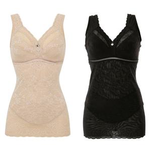 A,B컵 군살정리 중간 타입 런닝형 노와이어 바디쉐이퍼 WBT3213