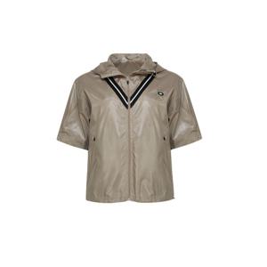 골피아 국산 여성 우븐 반팔 바람막이 점퍼 AOF4MI6408