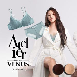 [비너스]아뜰리에 VER.2 메모리 C,D컵 몰드 브라 햄라인 팬티 VBR0991CDVPT0991H