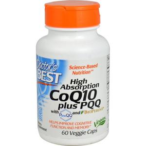 바이오페린  60  식물성  캡슐이  포함된  닥터베스트  CoQ10  플러스  PQQ