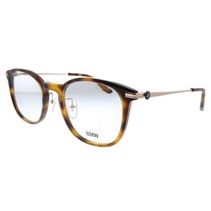 비엠더블유 BW 5021 052 52mm 남녀공용 라운드 안경 52mm 다크 하바나