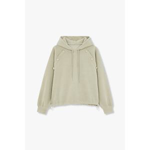 [보브]사이드 버튼 코듀로이 후드 티셔츠 7154440001