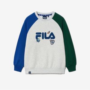 [휠라키즈] TOD 라글란 컬러블럭 맨투맨 (FK2POG4501X_CMY)