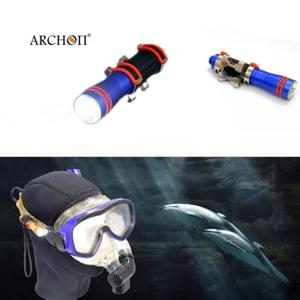 수심100M ARCHON 수경용 다이버랜턴 D1A MINI 블루