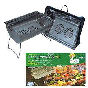 바베큐그릴 좌식형 대형 57x36cm 가방포함