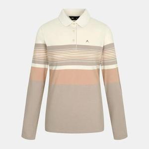 NEPA 세이브존02 여성 스트라이프 패턴 폴로 티셔츠 7J85244