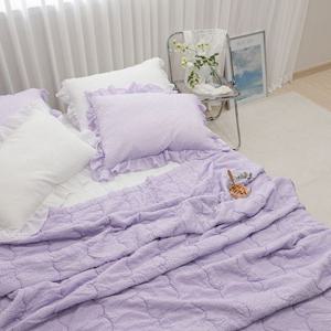 구스이불커버 더크린 뉴스텔 간절기 이불베개세트Q블루베리 단품