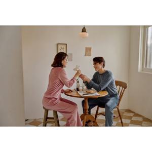 (비너스)밍크극세사 포근한 커플바지 홈웨어-VEP3875MF