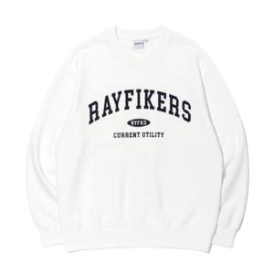 [써드케이](남녀공용)로고 맨투맨  티셔츠 MP6TU141-화이트_CJ