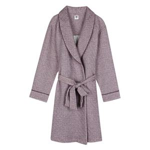 보온성 최고 도톰한 누빔 면 삼중지 자카드 여성 로브가운 목욕가운 WRB5482W
