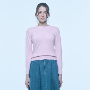 캐시미어 블렌디드 비키 풀오버 (ZFKKCN10BN-L/PINK)