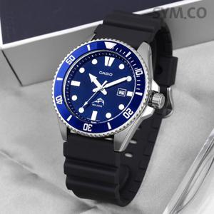 카시오 MDV-106B-2A 흑새치 청새치 다이버 스포츠 남자 우레탄