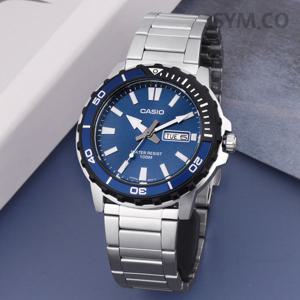카시오 MTD-125D-2A1 다이버룩 해양스포츠 딥블루 방수 남자 메