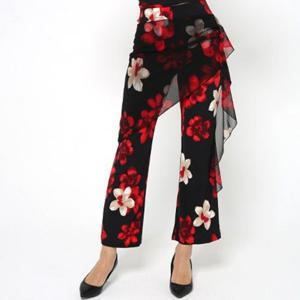 슈트 LDP18300 나팔꽃바지 스커트 라틴댄스 라인댄스 팬츠