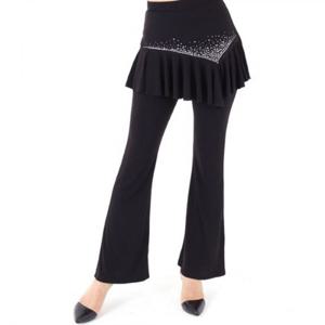 숙 LDP5200 검정 자이브 팬츠 연습복 여성 스커트 테마