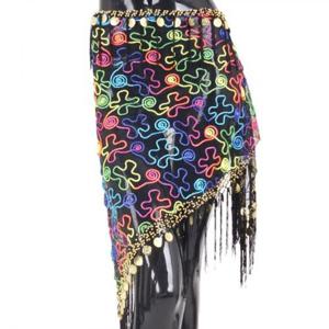 헬스 BDSP10201 상의 힙스카프 치마바지 댄스 여성 밸리 공