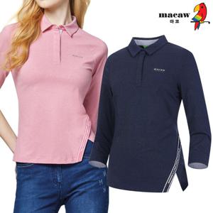 [마코] (여성)블링 카라 티셔츠_MMW1TS03