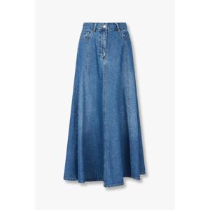 [지컷]플레어 데님 롱 스커트7255155105YDP