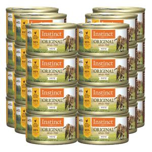 인스팅트 생식본능 캣 오리지날 주식캔 85g 24개입 치킨 그레인프리 고양이습식사료