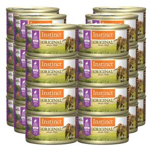 인스팅트 생식본능 캣 오리지날 주식캔 85g 24개입 토끼고기 그레인프리 고양이습식사료